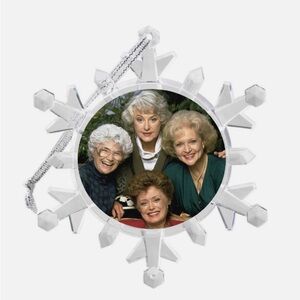 Ornament~Golden Girls Blinking Snowflake (NWT!)